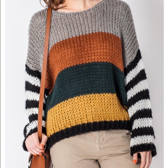 BACK IN STOCK 🧡🍂 CHUNKY KNIT SWEATER - Picture 2 of 6